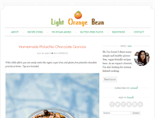 Tablet Screenshot of lightorangebean.com